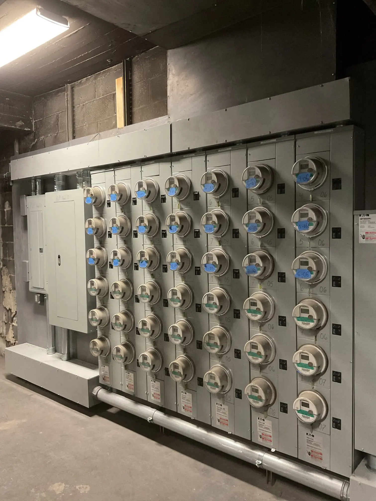 Multi-meter electrical bank