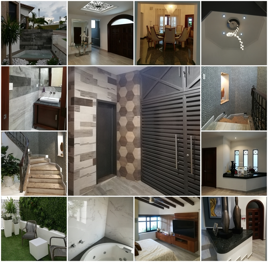 Residential remodeling collage